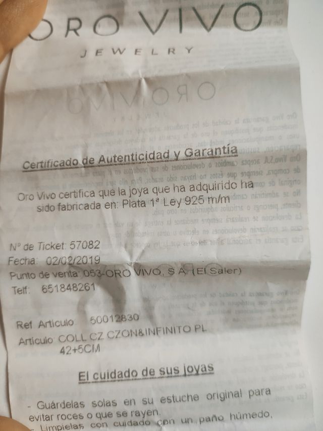 Conjunto Colgante y Anillo Infinito