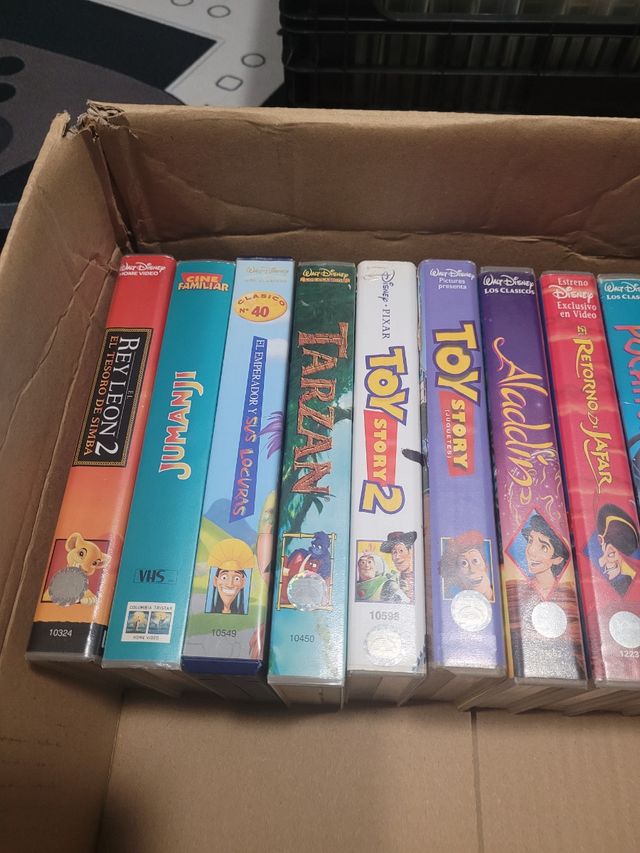 Lote Cintas VHS Películas Varias