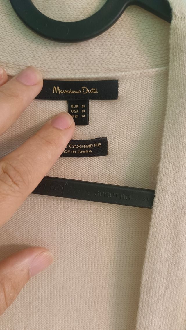 Chaqueta Massimo Dutti Beige