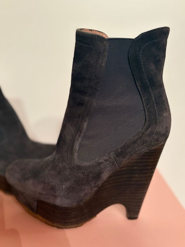 Botines Pura Lopez Gris