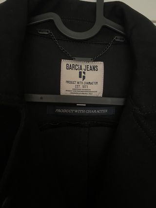 Cazadora Garcia Jeans Negra Talla S