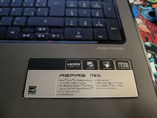 Portátil Acer Aspire 7741