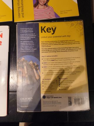 Libros de idiomas bachillerato.