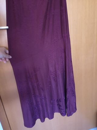 Abito elegante lungo Zara rosso