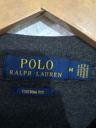 Polo Ralph Lauren Gris Talla M