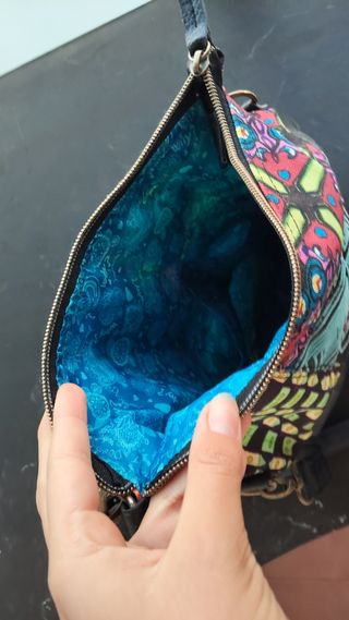 Bolso Desigual Multicolor y Negro