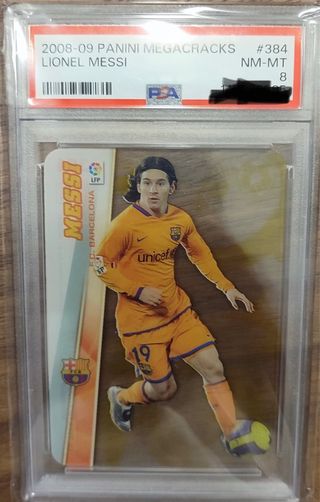 Lionel Messi Megacracks 2008-09 PSA 8