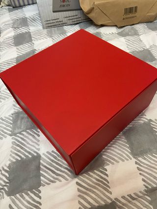 Caja Roja de madera
