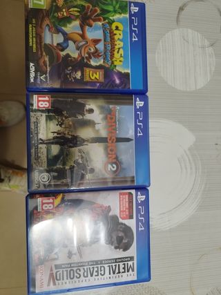 Juegos PS4 (PlayStation 4) - Venta por separado