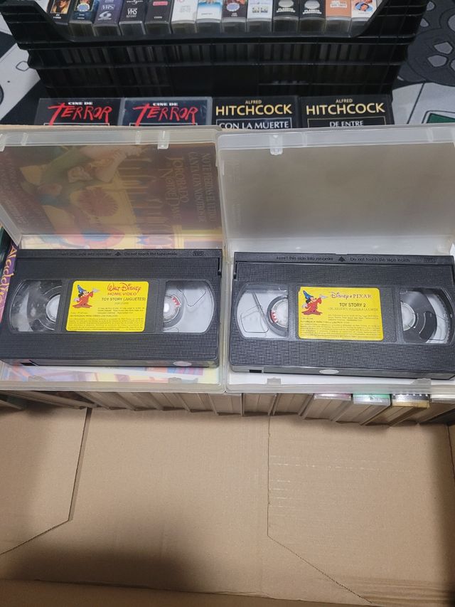 Toy Story 1 y 2 VHS (Español)