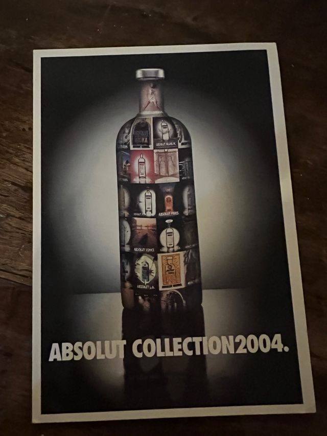 Cartolina Absolut Collection 2004