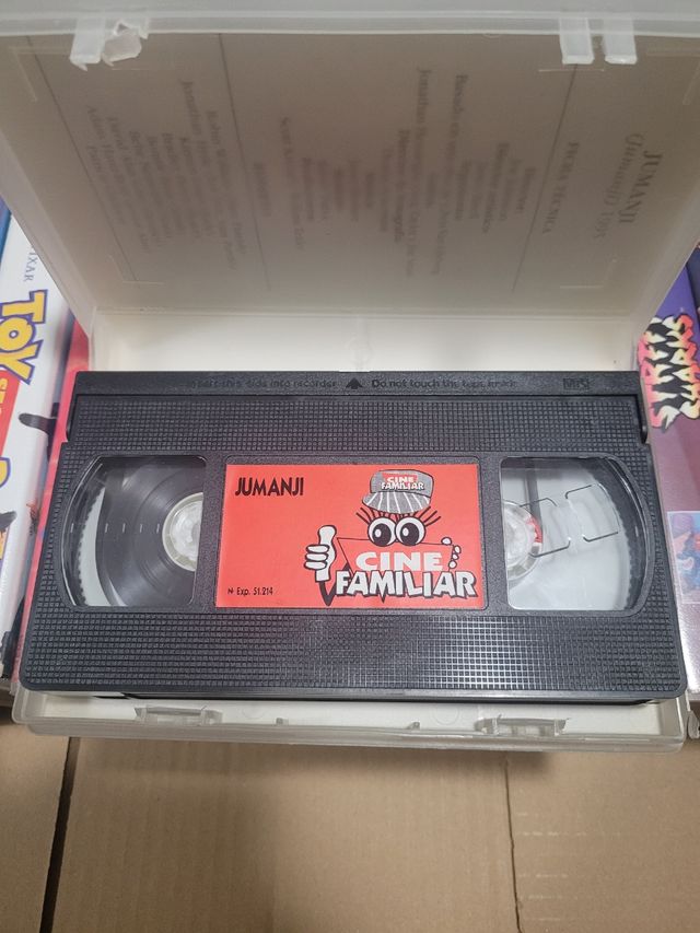 Jumanji VHS Película Español