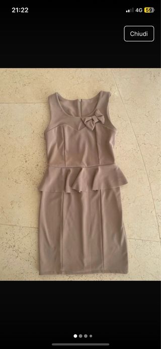Vestito Made in Italy taglia S