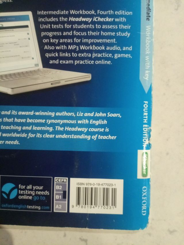 New Headway: Intermediate B1: Workbook + iCheck...