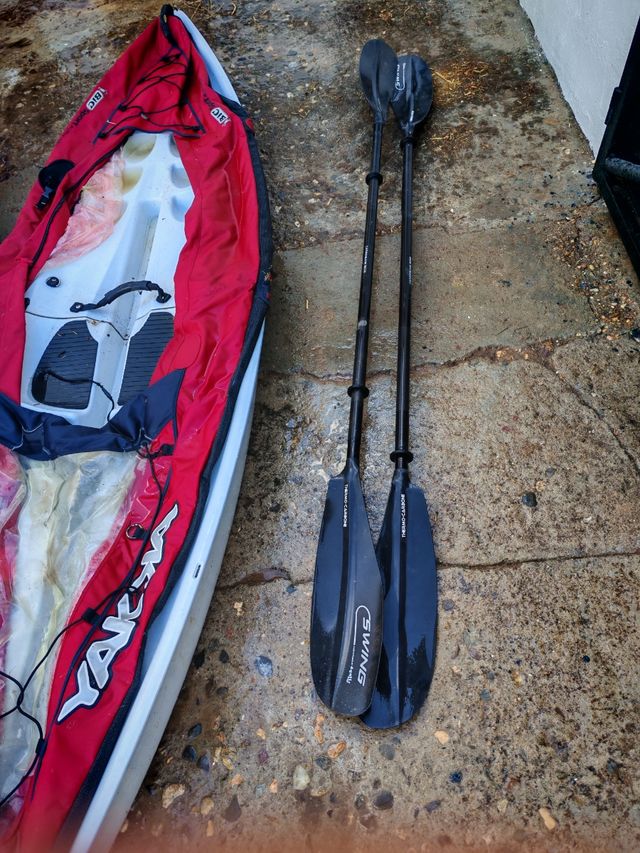 Lote Kayaks y Remos Carbono