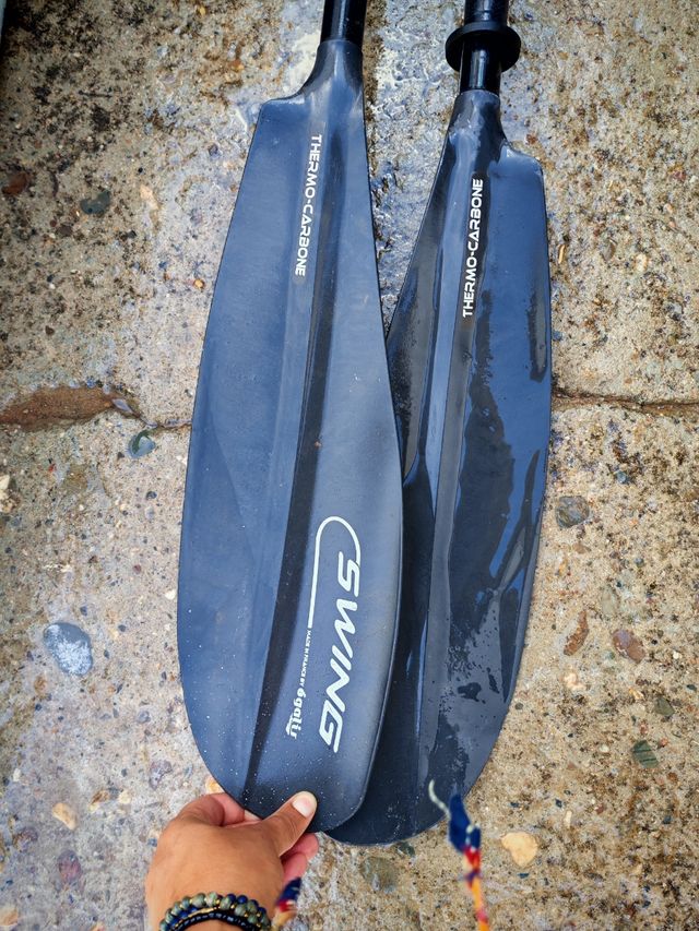 Lote Kayaks y Remos Carbono