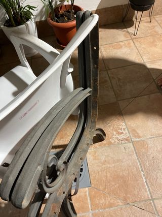 Braccioli in ferro battuto per panca