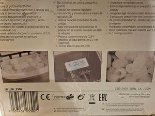 Máquina de cubitos de hielo CASO IceChef Pro