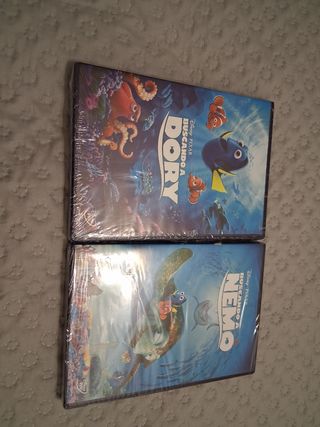 Colección DVD Buscando a Nemo y Dory