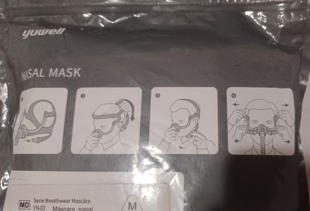 Mascarilla CPAP Yuwell YN-03 Talla M.