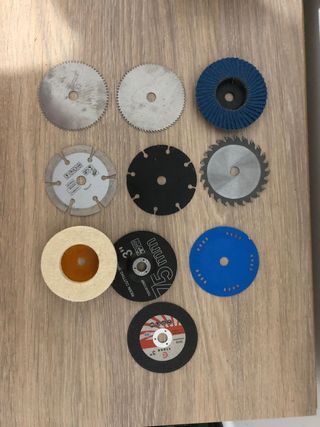 Lote Discos 76mm para Parkside