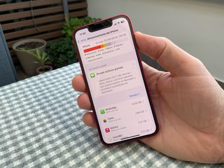 iPhone 13 mini rojo 128GB - Batería 100%