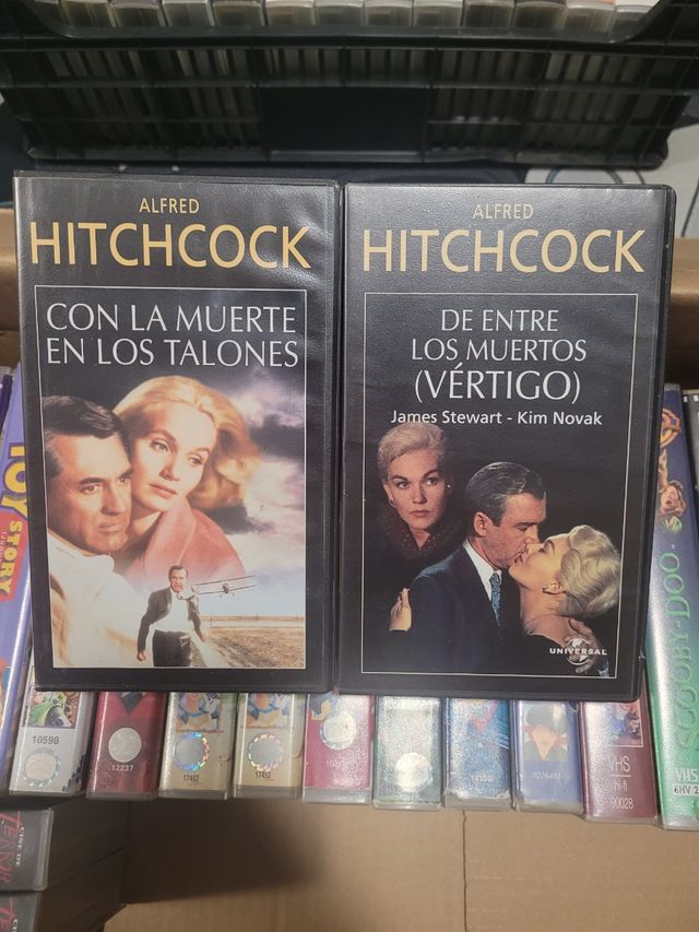 Películas VHS Alfred Hitchcock Español