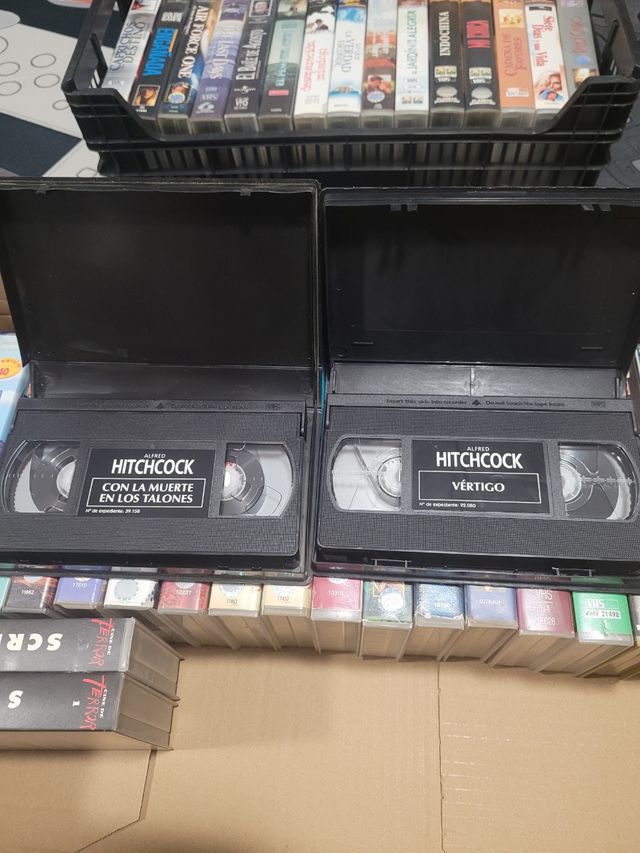 Películas VHS Alfred Hitchcock Español
