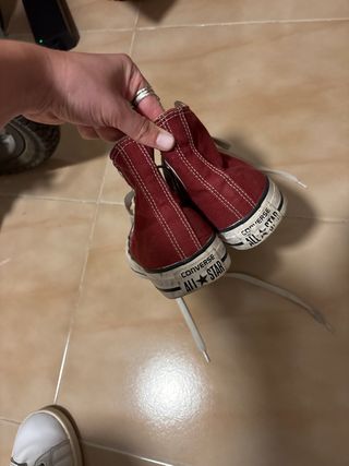 Zapatillas Converse granate altas