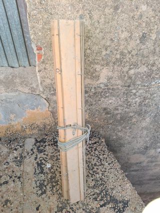 Persianas de madera enrollables