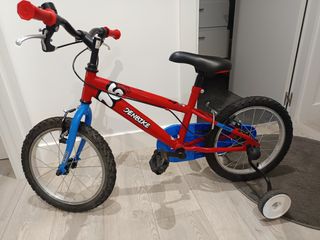 Bicicleta infantil 12 con ruedines