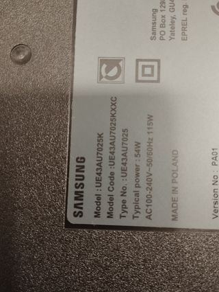 Samsung UE43AU7025K 43 TV