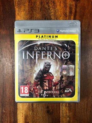 Dante's Inferno ps3 platinum
