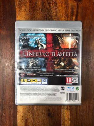 Dante's Inferno ps3 platinum