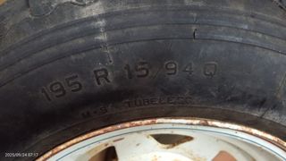 2Llantas Suzuki Samurai 15 Desplazadas