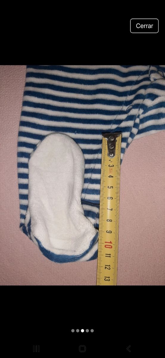 Lote 6-9m pijamas, bodies, bata/chaqueta