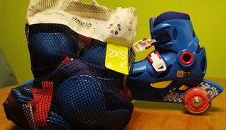 Patines y protecciones Oxelo 26-28  
