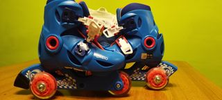 Patines y protecciones Oxelo 26-28  