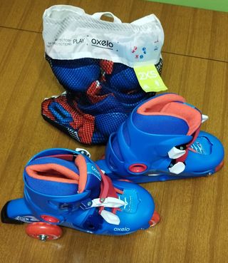 Patines y protecciones Oxelo 26-28  