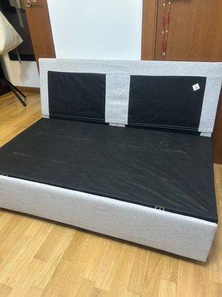 Sofá de 2 plazas gris nuevo