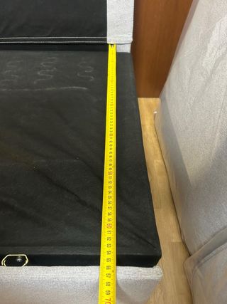 Sofá de 2 plazas gris nuevo