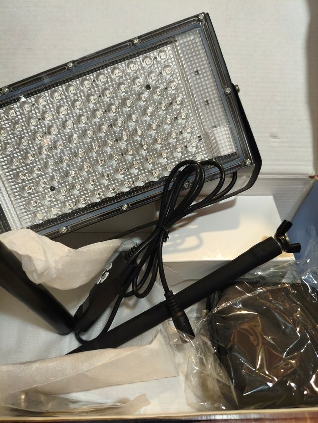 Lámpara panel bronceado suave