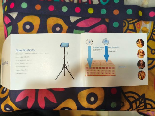 Lámpara panel bronceado suave