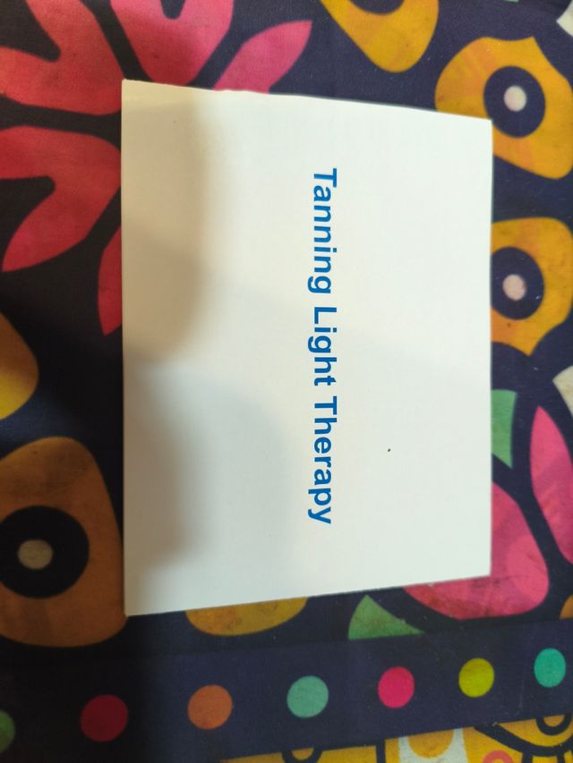 Lámpara panel bronceado suave