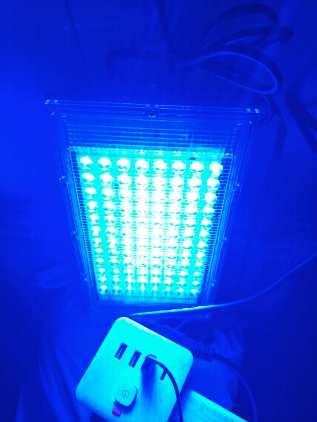 Lámpara panel bronceado suave