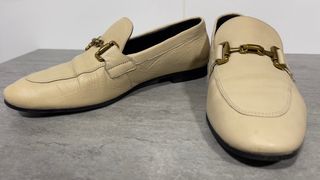 Mocasines Piel Beige Massimo Dutti