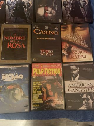 DECENAS DE PELÍCULAS DVD