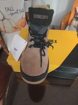 Botas Paredes Hombre Marrón/Gris