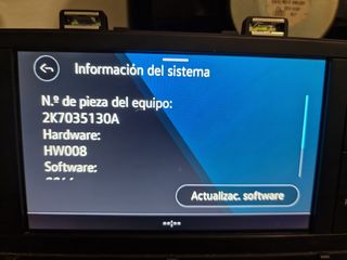 Pantalla Radio Volkswagen Caddy