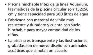 Piscina Hinchable Infantil Intex Ø 152x56 cm